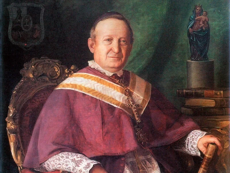 1834-Manuel Gmez Moreno y Gonzlez - Ritratto di Bienvenido Monzon Martin e Puente